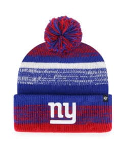 New York Giants 47 Brand Blue Northward Cuff Knit Hat