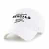 Cincinnati Bengals 47 Brand Region Bengal White Clean Up Adjustable Hat