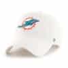 Miami Dolphins 47 Brand White Clean Up Adjustable Hat