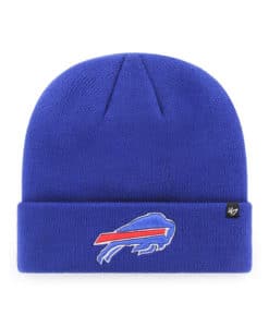 Buffalo Bills 47 Brand Blue Raised Cuff Knit Hat