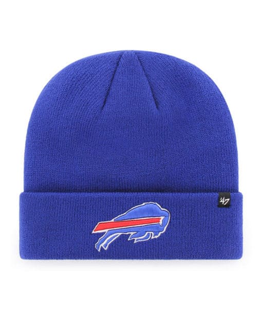 Buffalo Bills 47 Brand Blue Raised Cuff Knit Hat