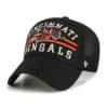 Cincinnati Bengals 47 Brand Legacy Black Clean Up Mesh Snapback Hat