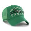 Philadelphia Eagles 47 Brand Legacy Highpoint Green Clean Up Mesh Snapback Hat