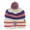 New England Patriots 47 Brand Legacy Hone Natural Cuff Knit Hat