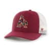 Arizona Coyotes 47 Brand Trucker Cardinal White Mesh Snapback Hat