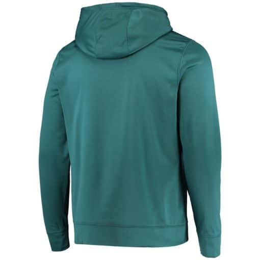 Philadelphia Eagles Men's New Era Midnight Green Big Stage Pullover Hoodie - Image 2