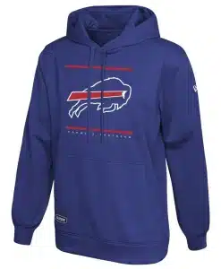 Buffalo Bills Men's New Era Blue Combine Pullover Hoodie