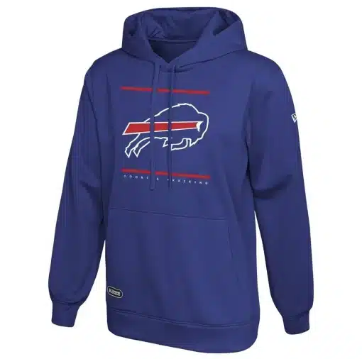 Buffalo Bills Men's New Era Blue Combine Pullover Hoodie