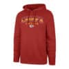 Kansas City Chiefs Men's 47 Brand Red Kingdom Headline Pullover Hoodie