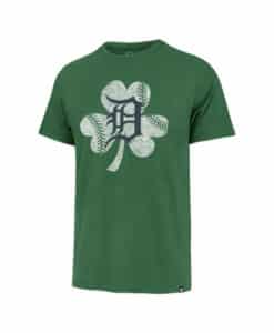 Detroit Tigers Men's 47 Brand Vintage Green St. Patricks Day Franklin T-Shirt Tee