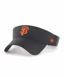 San Francisco Giants 47 Brand Elliot Black VISOR Adjustable Hat