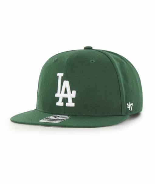 Los Angeles Dodgers 47 Brand Dark Green No Shot Snapback Hat