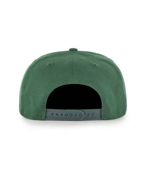 Los Angeles Dodgers 47 Brand Dark Green No Shot Snapback Hat - Image 2