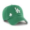 Los Angeles Dodgers 47 Brand Green St Patty's Icon Clean Up Adjustable Hat