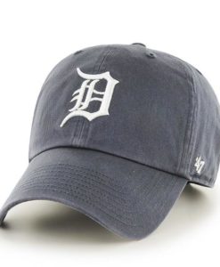 Detroit Tigers INFANT Baby 47 Brand Vintage Navy Clean Up Stretch Fit Hat