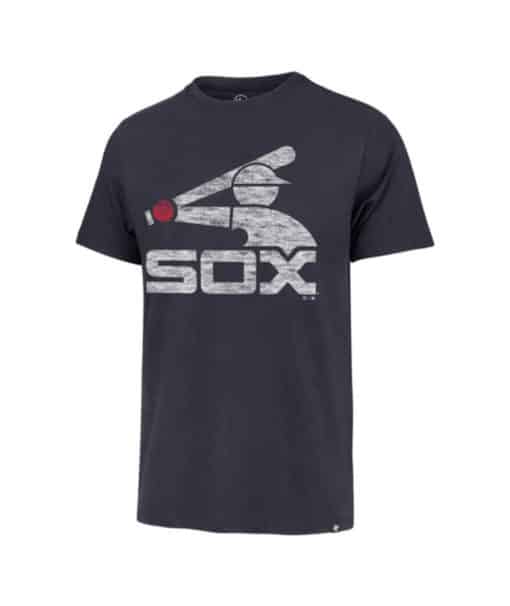 Chicago White Sox Men's 47 Brand Cooperstown Atlas Blue Premier Franklin T-Shirt Tee