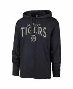 Detroit Tigers Men's 47 Brand Atlas Blue Timepiece Franklin Pullover Hoodie