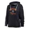 Detroit Tigers Women's 47 Brand Atlas Blue Kennedy Pullover Hoodie