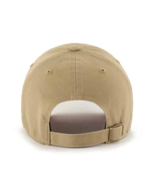 Atlanta Braves 47 Brand Khaki Ballpark Clean Up Adjustable Hat - Image 3