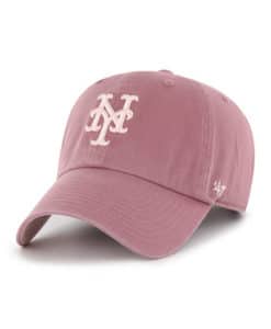 New York Mets 47 Brand Vintage Purple Ballpark Clean Up Adjustable Hat