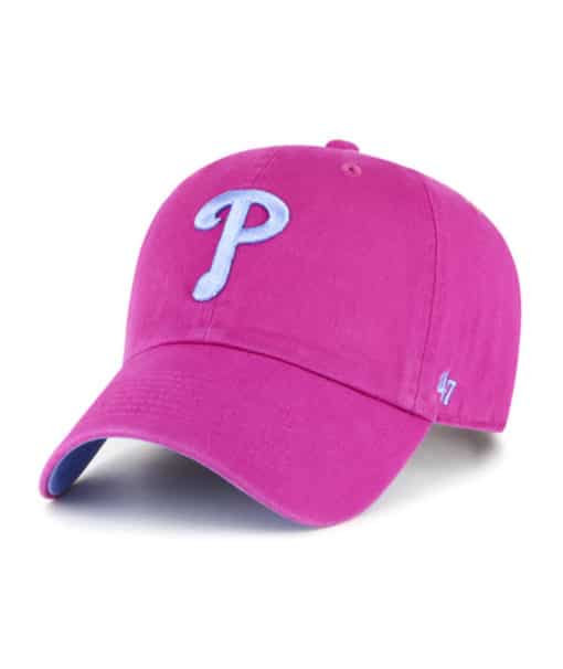 Philadelphia Phillies 47 Brand Orchid Ballpark Clean Up Adjustable Hat