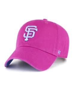 San Francisco Giants 47 Brand Orchid Ballpark Clean Up Adjustable Hat