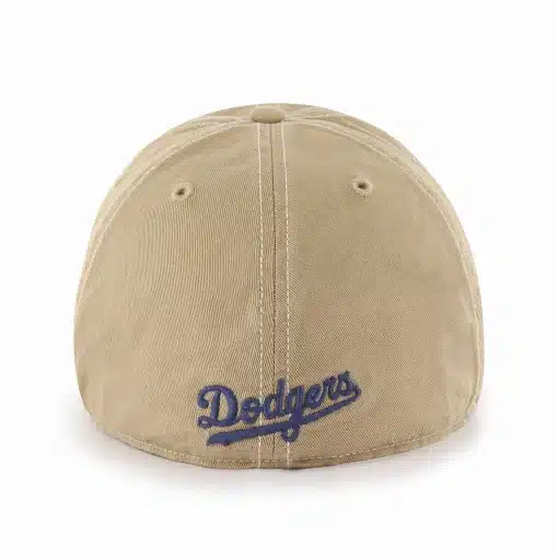 Los Angeles Dodgers 47 Brand Khaki Haven Franchise Fitted Hat - Image 2
