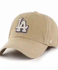 Los Angeles Dodgers 47 Brand Khaki Haven Franchise Fitted Hat
