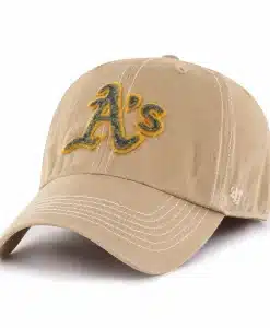 Oakland Athletics 47 Brand Khaki Haven Franchise Fitted Hat