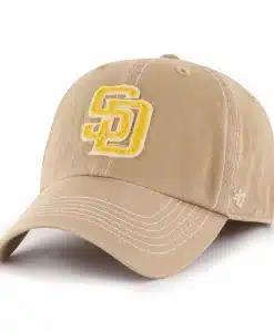 San Diego Padres 47 Brand Khaki Haven Franchise Fitted Hat