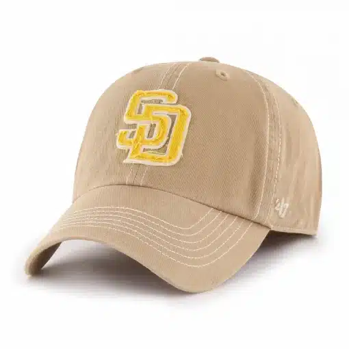 San Diego Padres 47 Brand Khaki Haven Franchise Fitted Hat