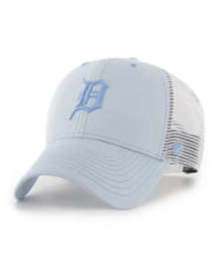 Detroit Tigers Women's 47 Brand Blazer Haze MVP White Mesh Snapback Hat