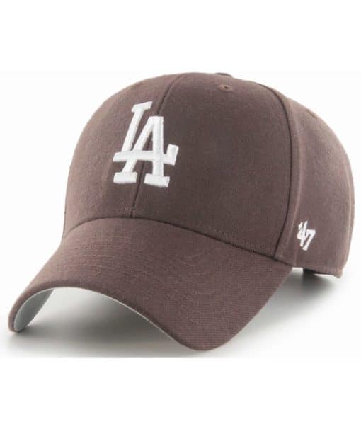 Los Angeles Dodgers 47 Brand Brown MVP Adjustable Hat