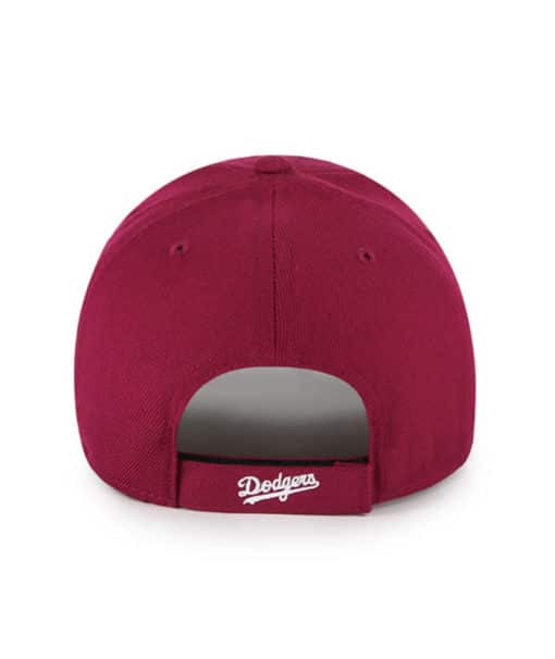 Los Angeles Dodgers 47 Brand Cardinal MVP Adjustable Hat - Image 2