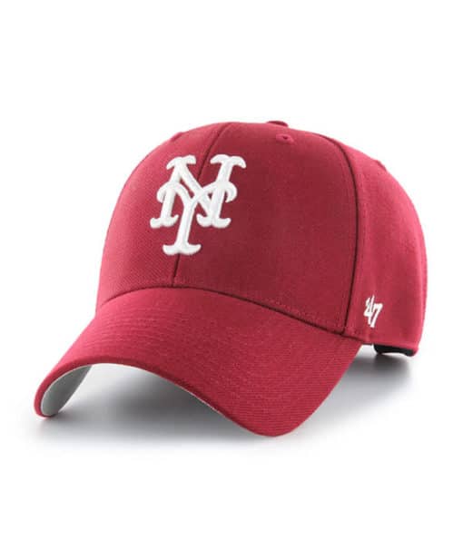 New York Mets 47 Brand Cardinal MVP Adjustable Hat