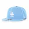 Los Angeles Dodgers 47 Brand Columbia No Shot Snapback Hat