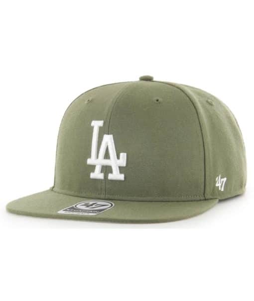 Los Angeles Dodgers 47 Brand Sandalwood No Shot Snapback Hat