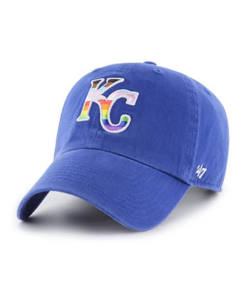 Kansas City Royals Pride 47 Brand Blue Clean Up Adjustable Hat