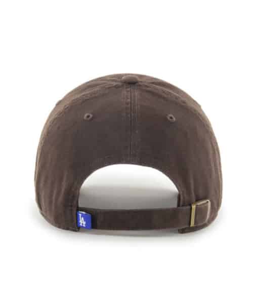 Los Angeles Dodgers 47 Brand Brown Clean Up Adjustable Hat - Image 2