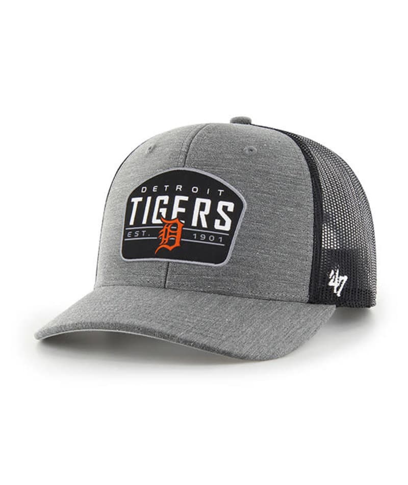 Detroit Tigers 47 Brand Fall Navy Flanker MVP Cursive Tigers