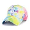 San Francisco Giants KIDS 47 Brand White Tie Dye Spectral Clean Up Adjustable Hat