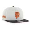 San Francisco Giants 47 Brand Gray Sure Shot Under Snapback Hat