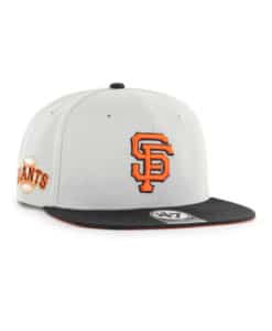 San Francisco Giants 47 Brand Gray Sure Shot Under Snapback Hat