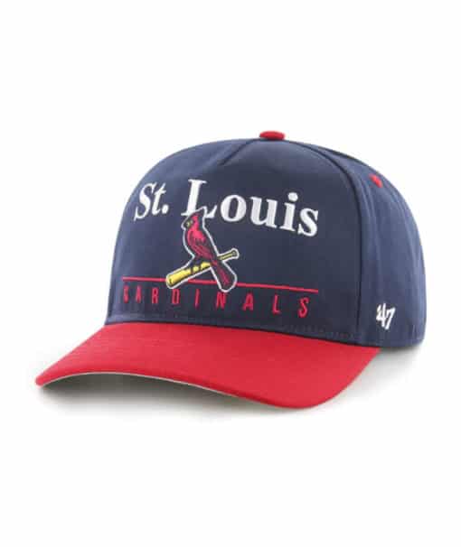 St. Louis Cardinals 47 Brand Super Hitch Navy Snapback Hat