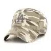 Los Angeles Dodgers 47 Brand Camo Tarpoon Faded Clean Up Adjustable Hat