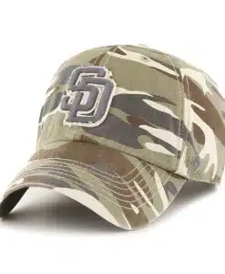 San Diego Padres 47 Brand Camo Tarpoon Faded Clean Up Adjustable Hat