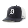 Detroit Tigers 47 Brand Navy Trucker White Mesh Snapback Hat