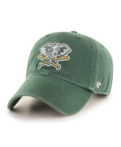 Oakland Athletics 47 Brand Cooperstown Dark Green Clean Up Adjustable Hat
