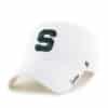 Michigan State Spartans Women's 47 Brand White Miata Clean Up Adjustable Hat