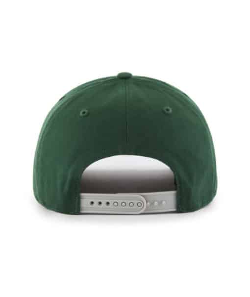 Michigan State Spartans 47 Brand Dark Green Overhand Script MVP Snapback Hat - Image 2